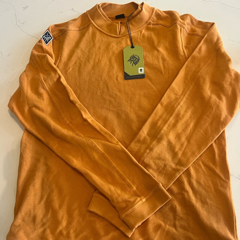Prana Men's Orange Sweatshirt